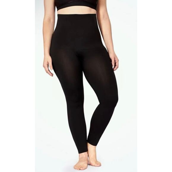 Shapermint Empetua High Waisted Black Shaping Leggings Sz XL - Picture 3 of 4